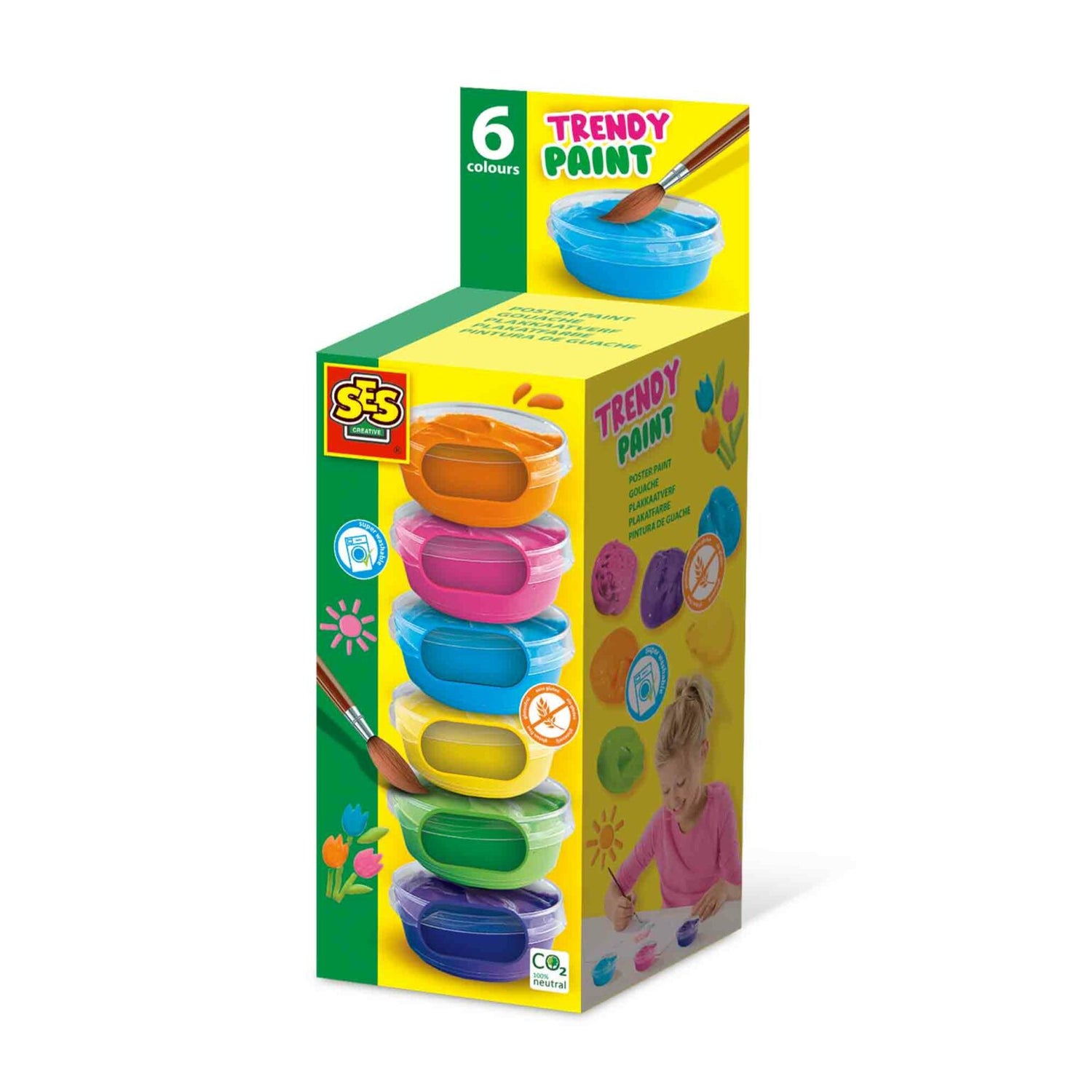 Vopsea pentru poster (6x45ml)