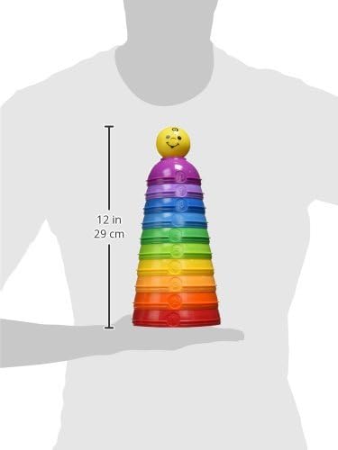 Fisher-Price - Baze Strălucitoare: Căni de Stivuit și Rulat (W4472)