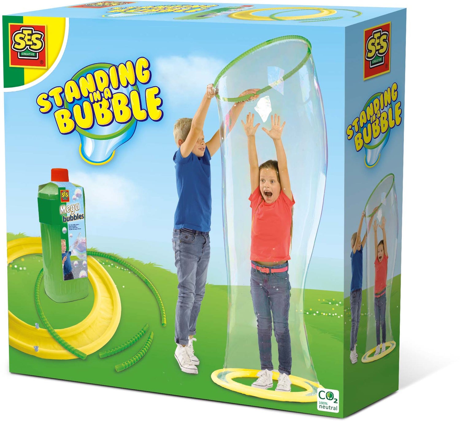 Stojte v Mega mehurčku