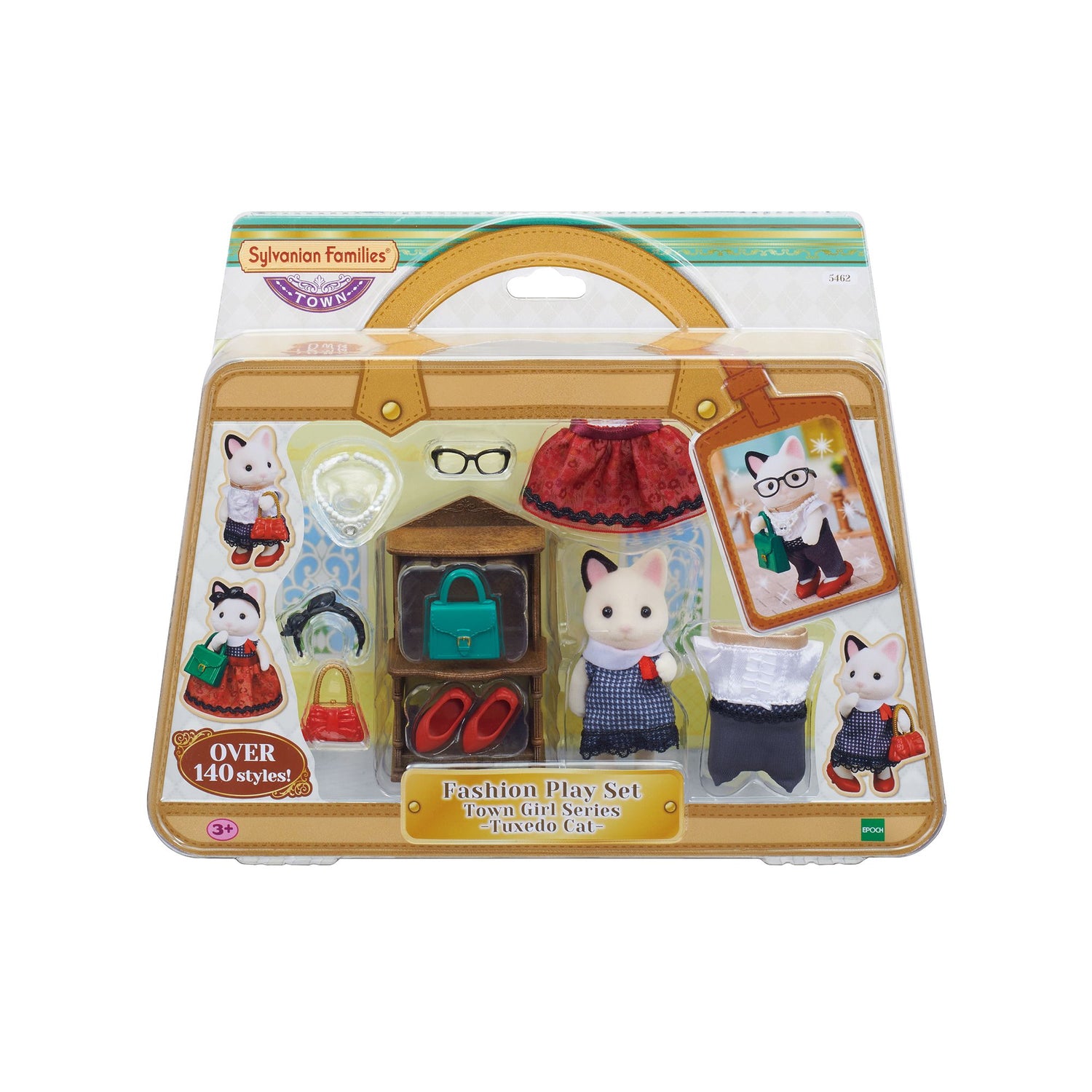 Set de modă pentru joc din seria Town Girl - Pisica în frac
