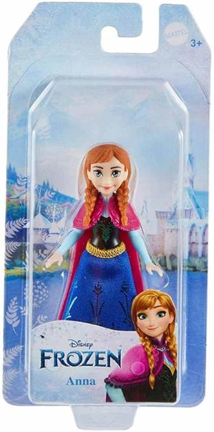 Mattel Disney Frozen - Anna păpușă mică (9 cm) (HPD46)