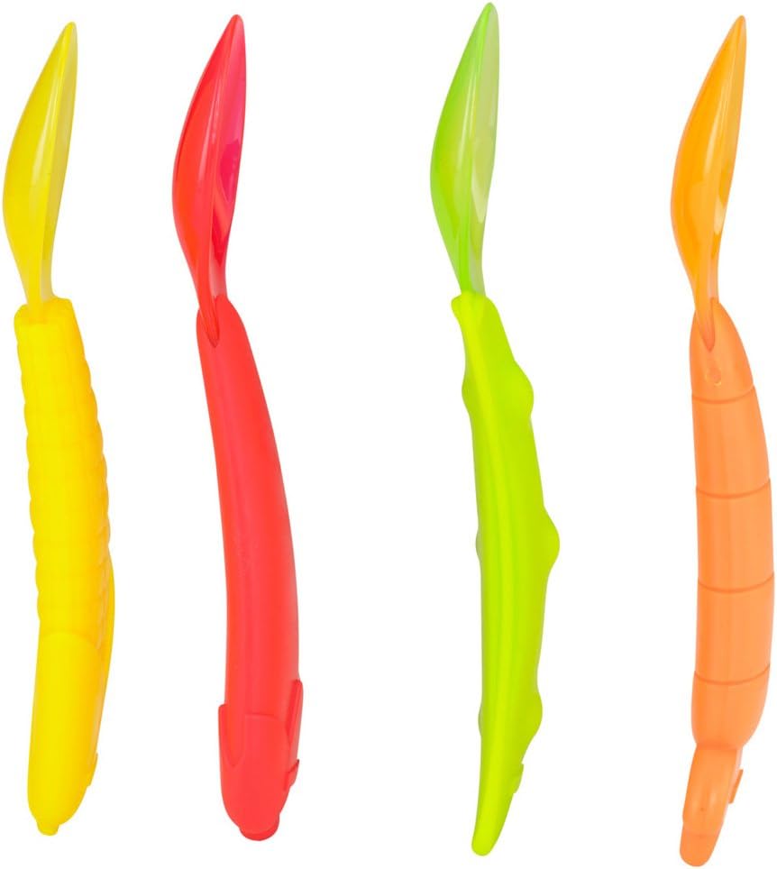 Fisher-Price - Linguri cu Mâner Moale (4 BUCĂȚI) (Y3508)