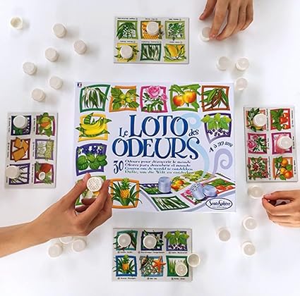 Joc educațional - Loto al aromelor