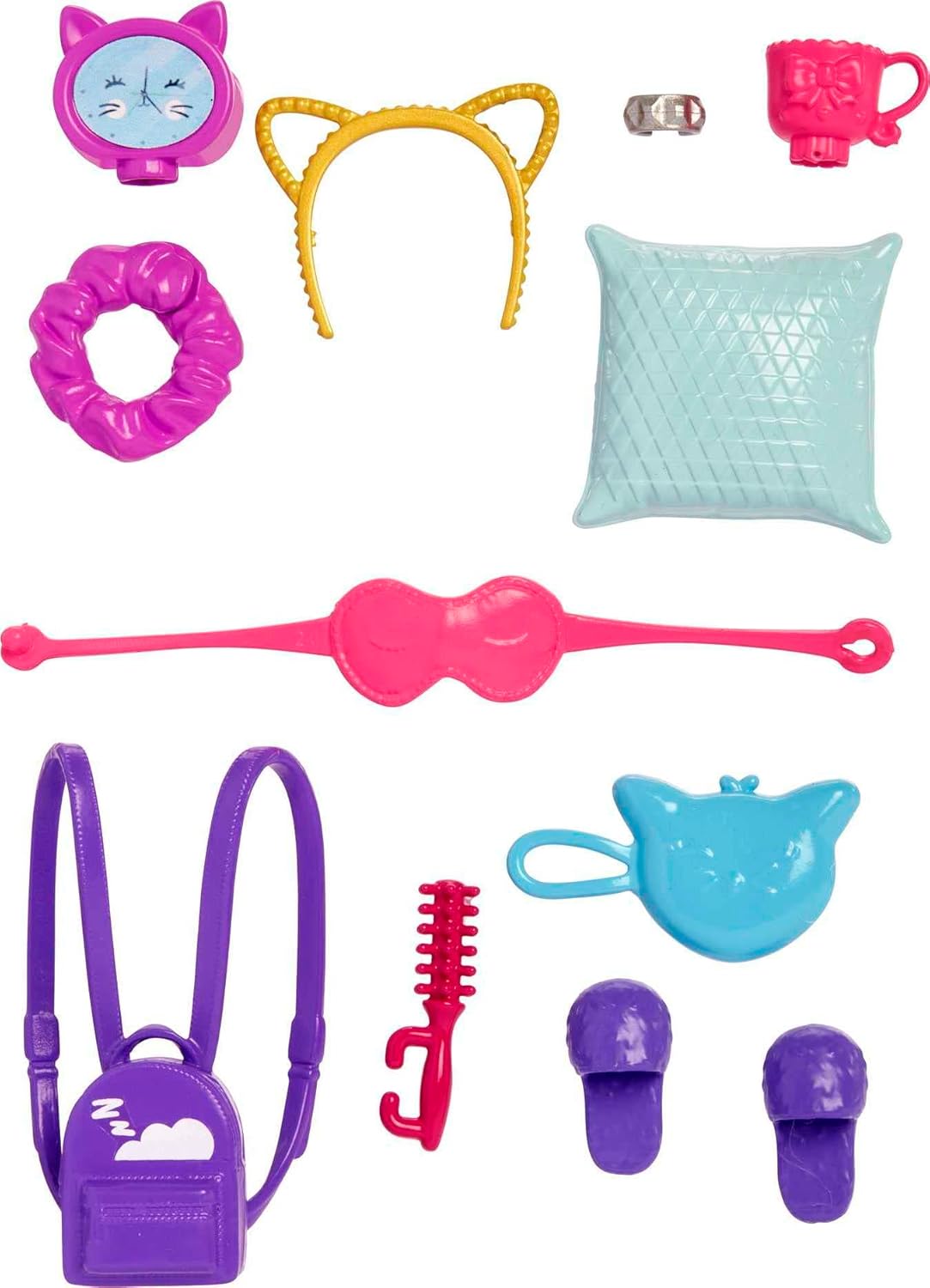 Accesorii de modă Barbie – Petrecere de pijamale (HJT29)