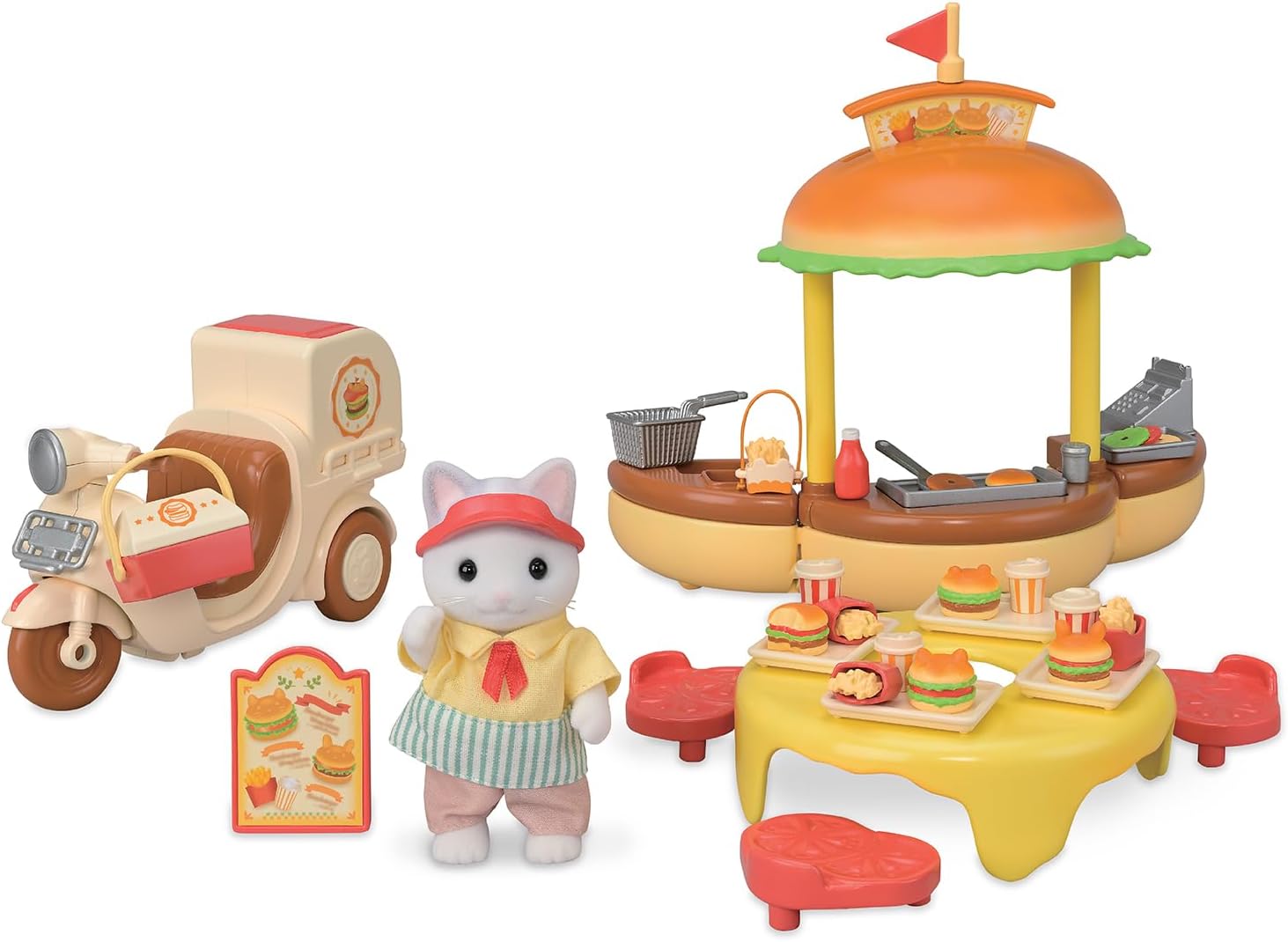 Sylvanian Families – Stand cu hamburgeri 5757