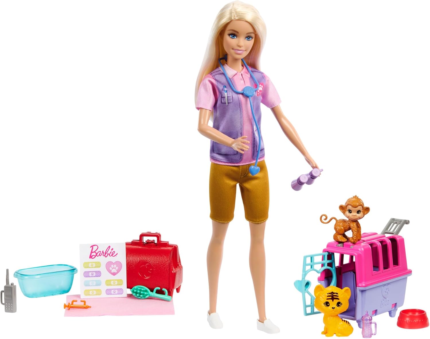 Mattel Barbie® Poți fi orice - Salvatorul animalelor sălbatice (HRG50)