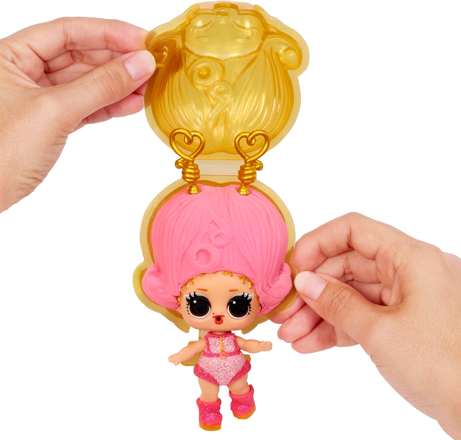 L.O.L. Surprise! Squish Sand Magic Hair Tots cu păpușă de colecție – Păpuși cu nisip magic pentru păr