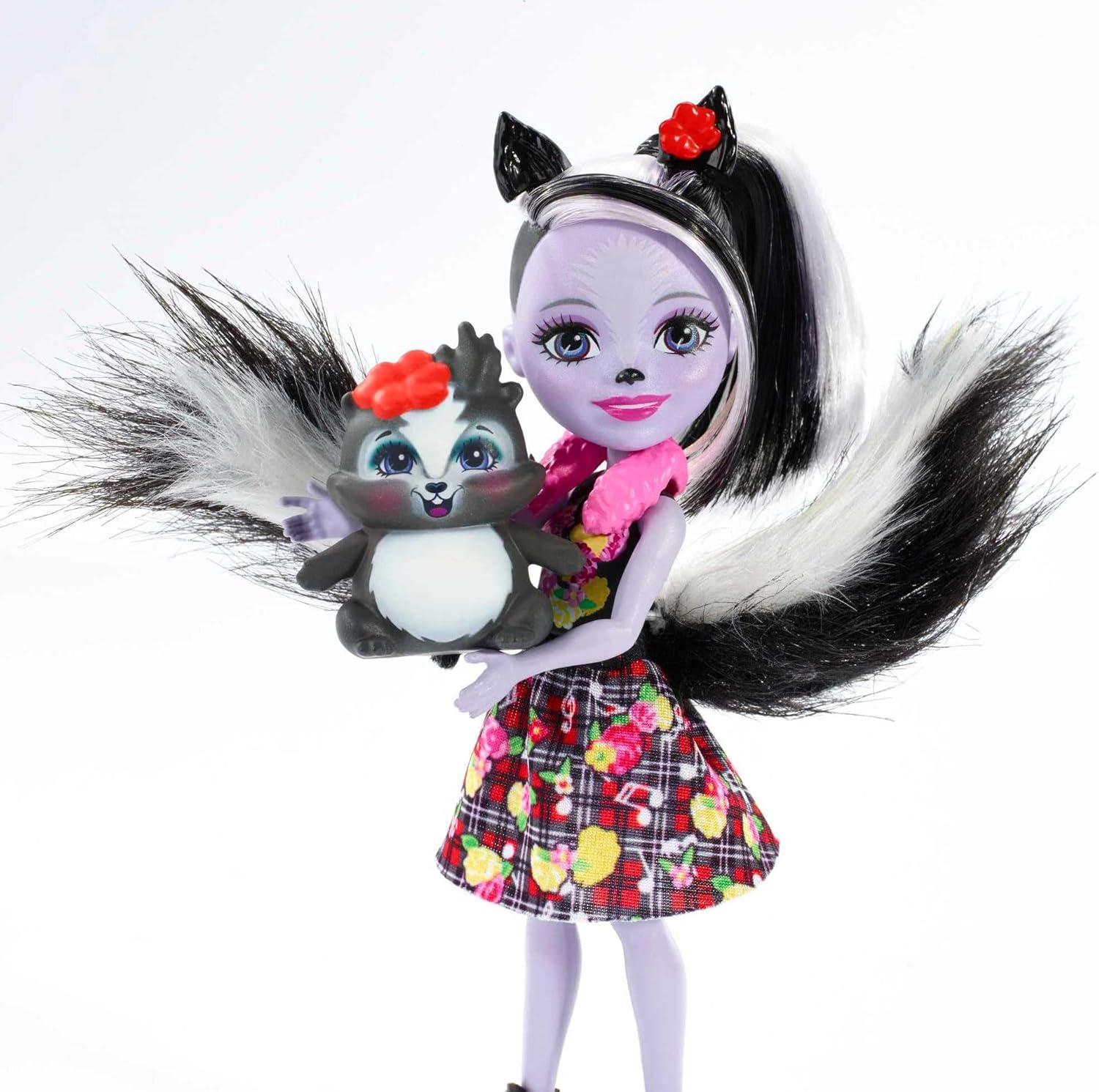 Mattel Enchantimals Mini păpușă - Sage Skunk & Caper (FXM72)