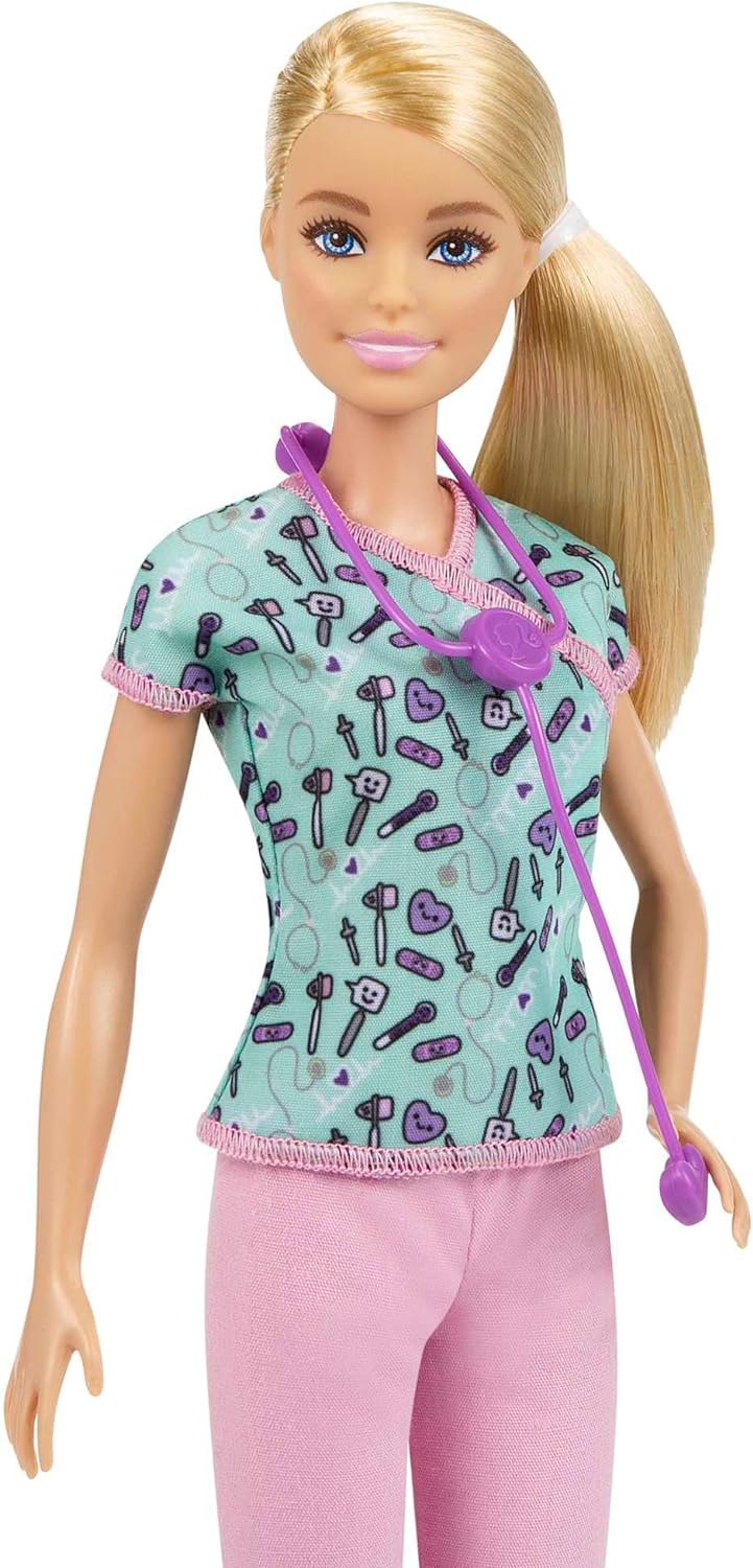 Mattel Barbie - Asistentă medicală (GTW39)