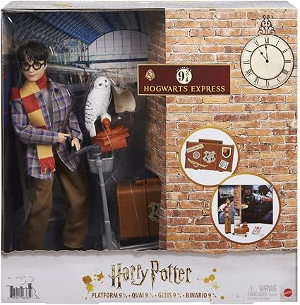 Harry Potter - Set de joacă cu Harry Potter și Hedwig