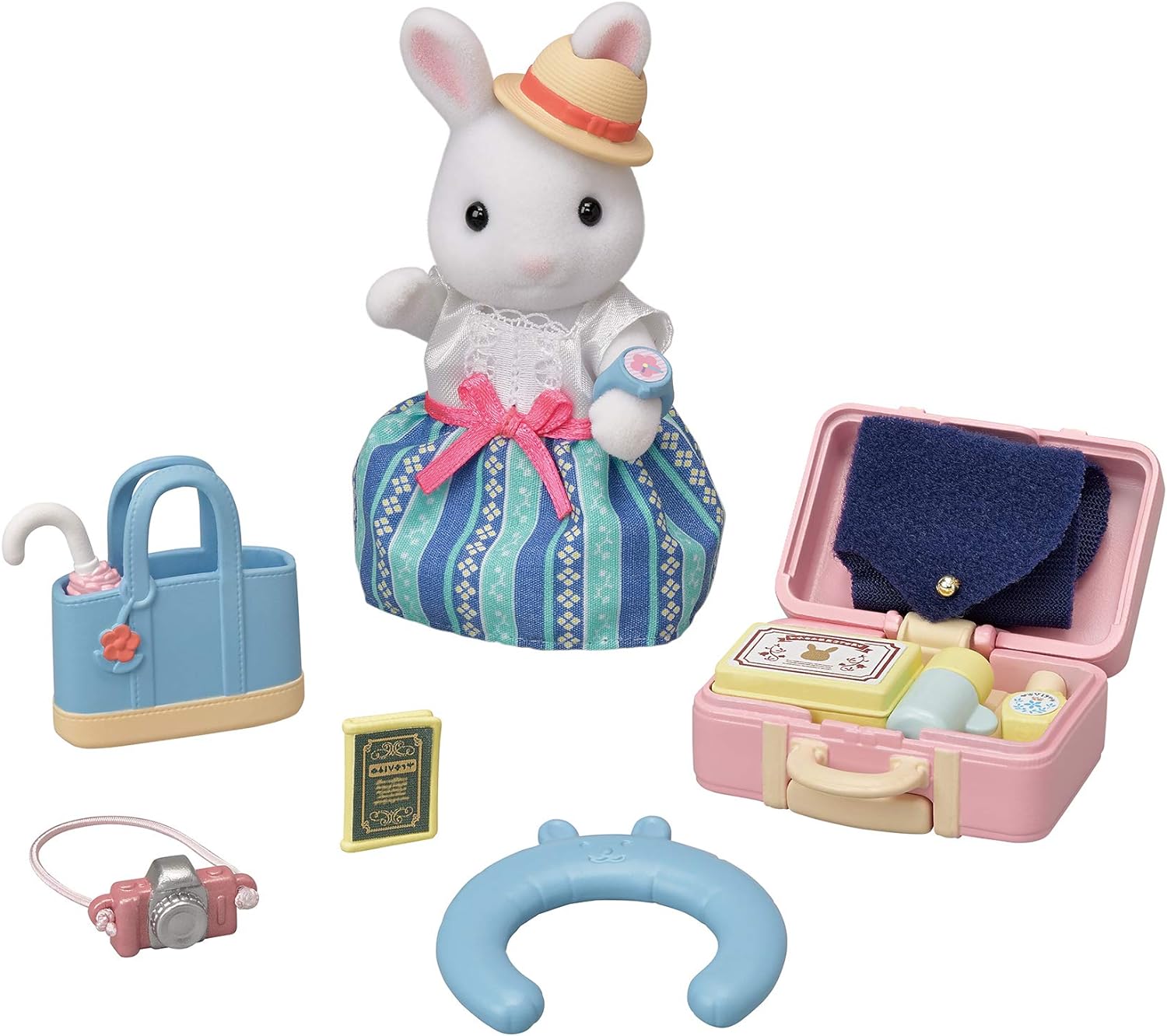 Potovalni set za vikend - Mama snežna zajčica