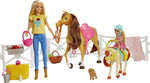 Barbie - Igralni komplet Hugs 'n Horses z lutko Chelsea (FXH15)