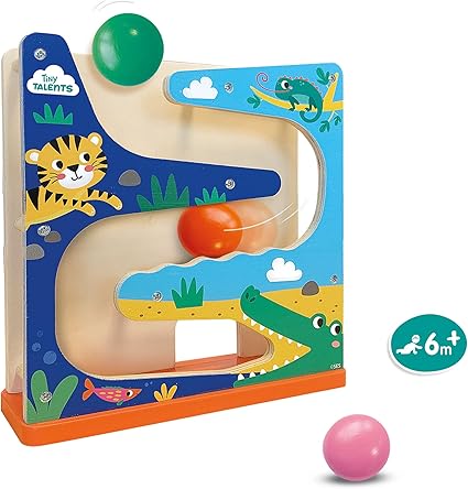 Lesena proga za žogico - Krokodil