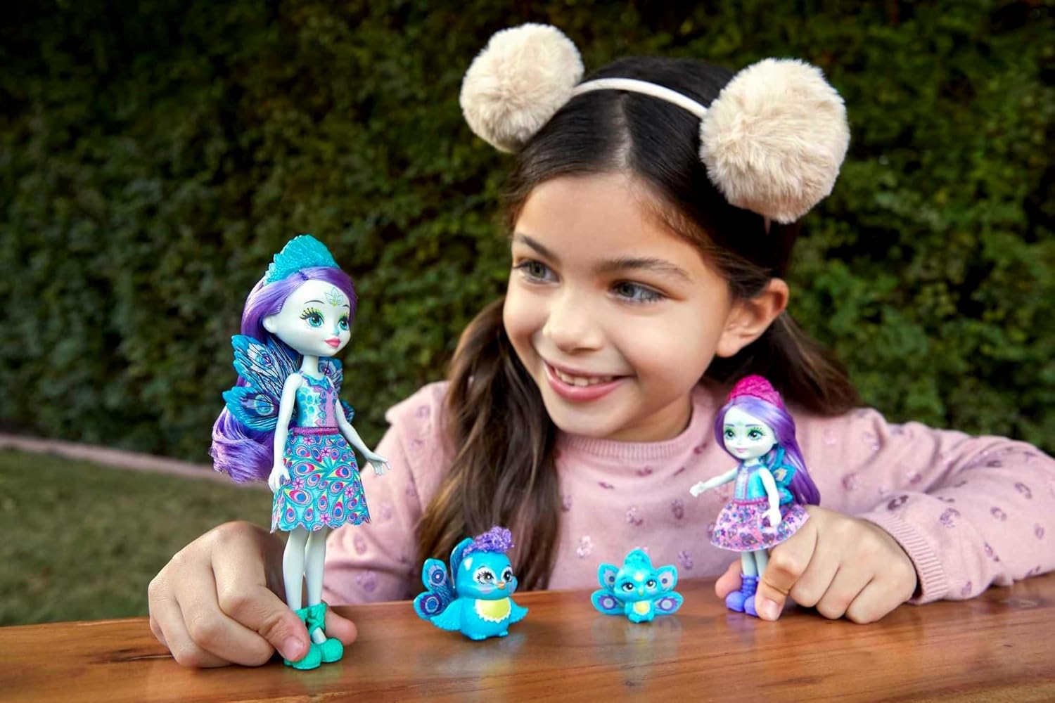 Mattel Enchantimals - Patter Peacock & Flap Sisters (HCF83)