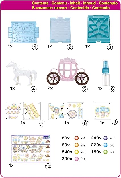 Aquabeads 3D Kristalni Kočija Set