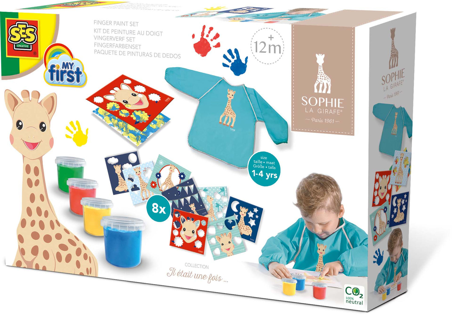 Sophie la girafe - Komplet prstne barve