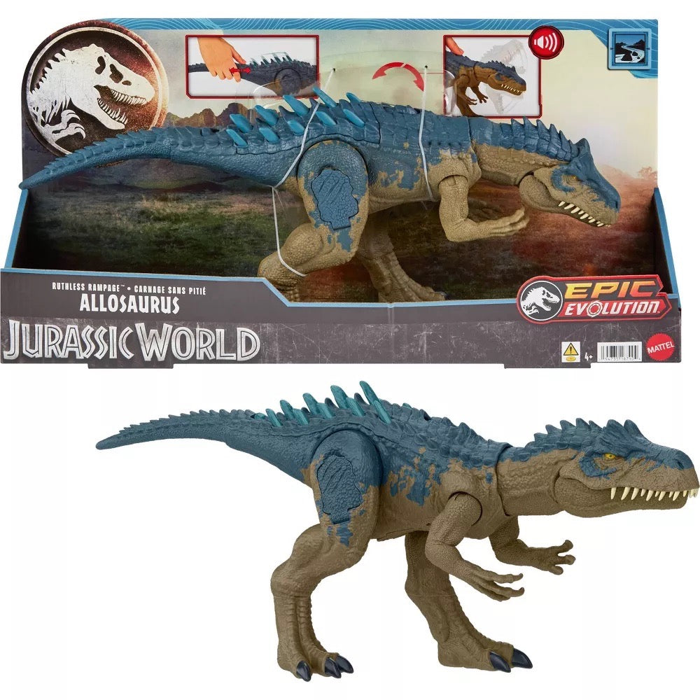 Jurassic World - Ruthless Rampagin' Allosaurus Dinozaver