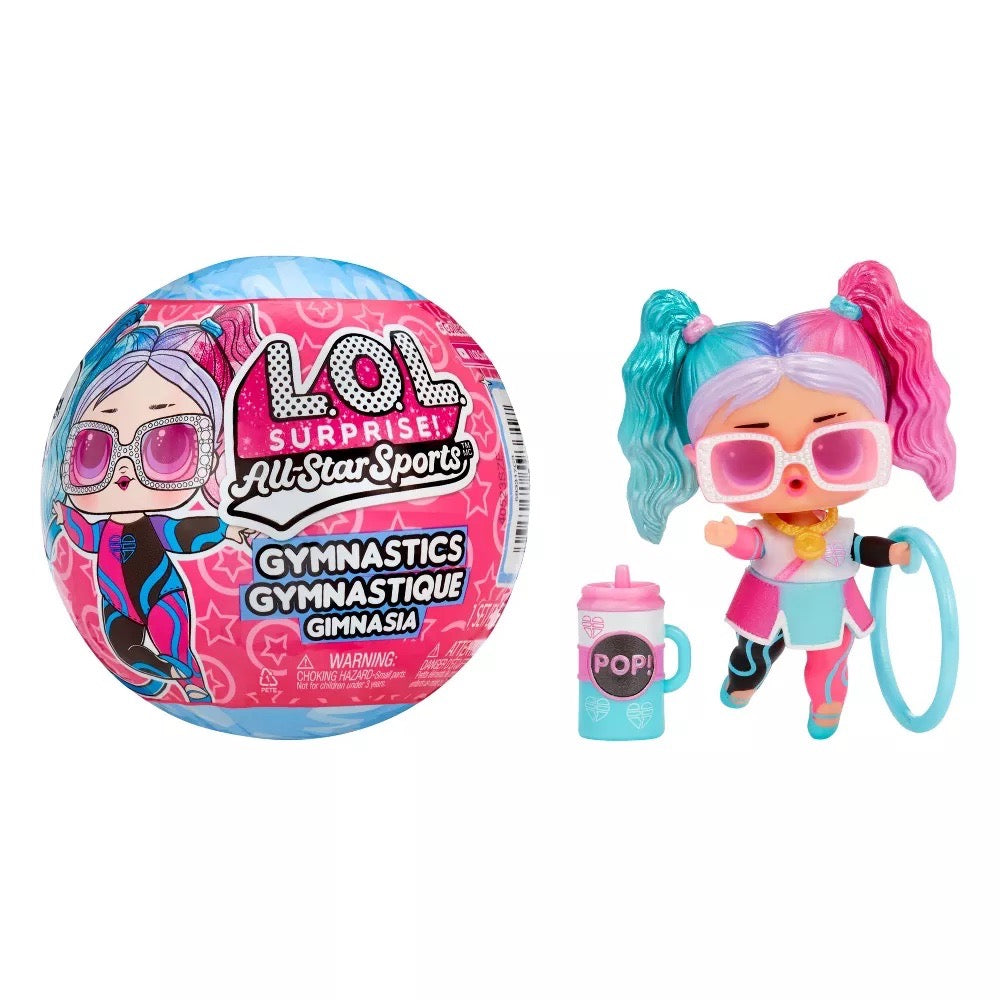 L.O.L. Surprise! All Star Sports Gimnastică - cu păpușă de colecție