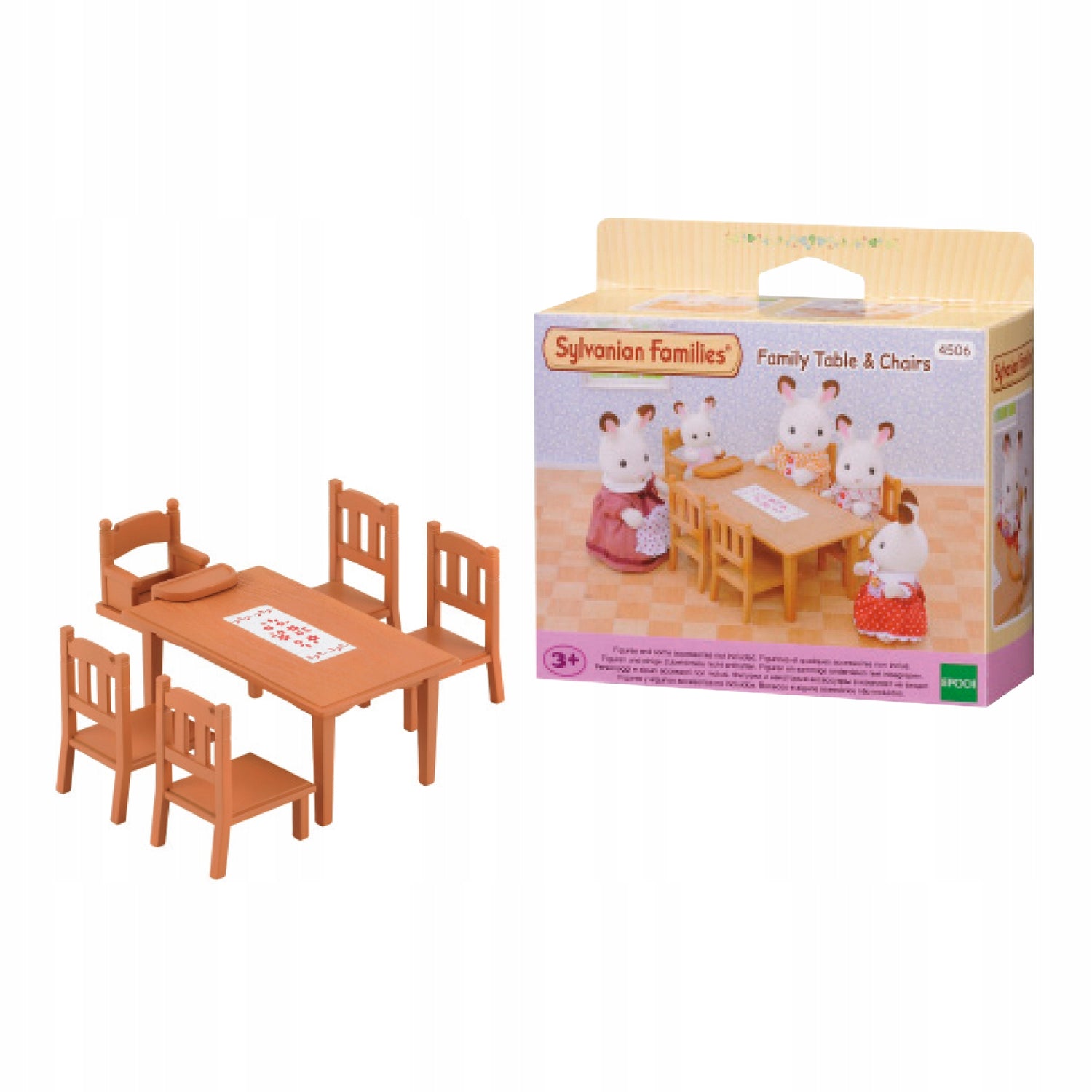 Sylvanian Families Miza in stolčki za družino