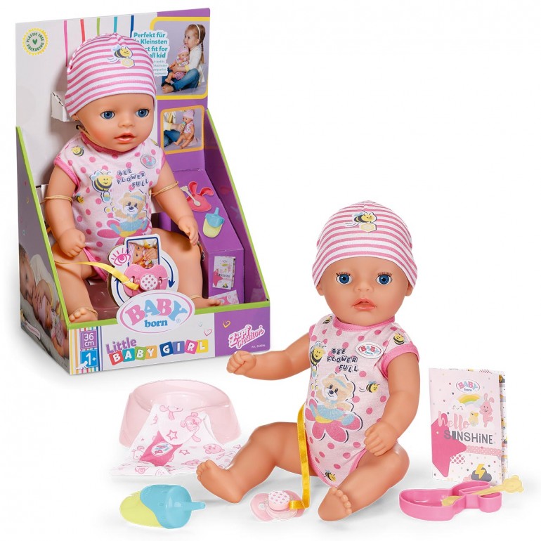 Zapf Creation: Baby Born - Fetiță mică (36 cm) (834596-116724)