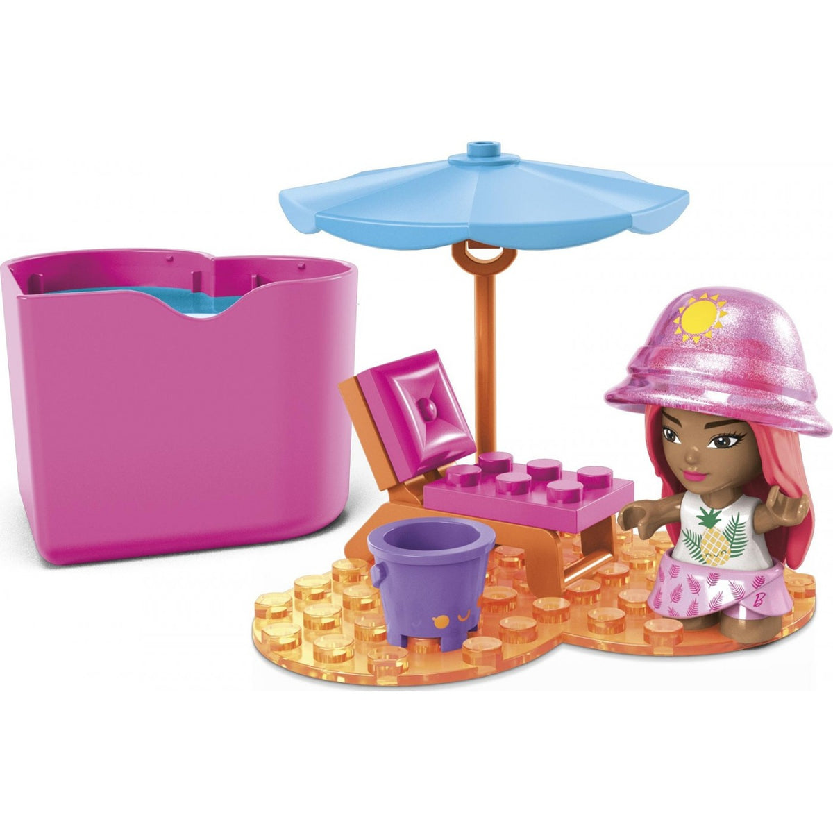 Mattel Mega Bloks Barbie: Plaža (HHP88)
