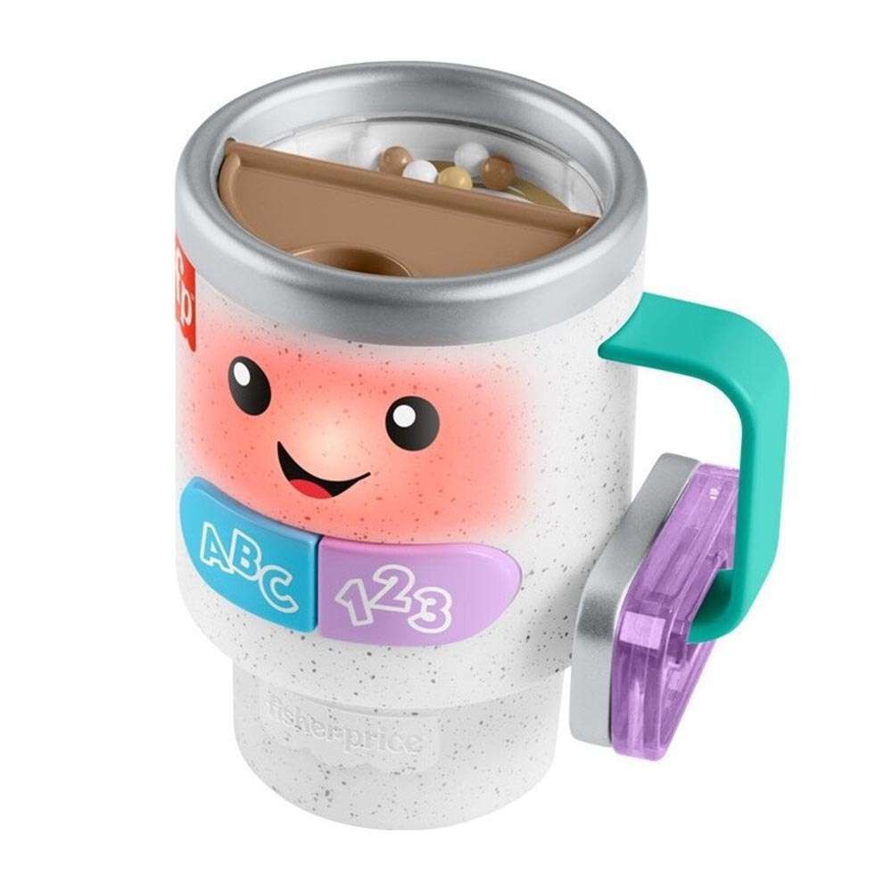 Fisher-Price - Ceas deșteptător și învățare cu cafea (HWY44)
