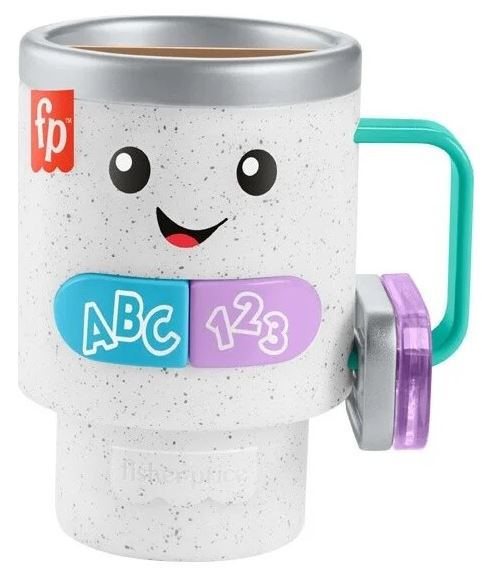 Fisher-Price - Ceas deșteptător și învățare cu cafea (HWY44)