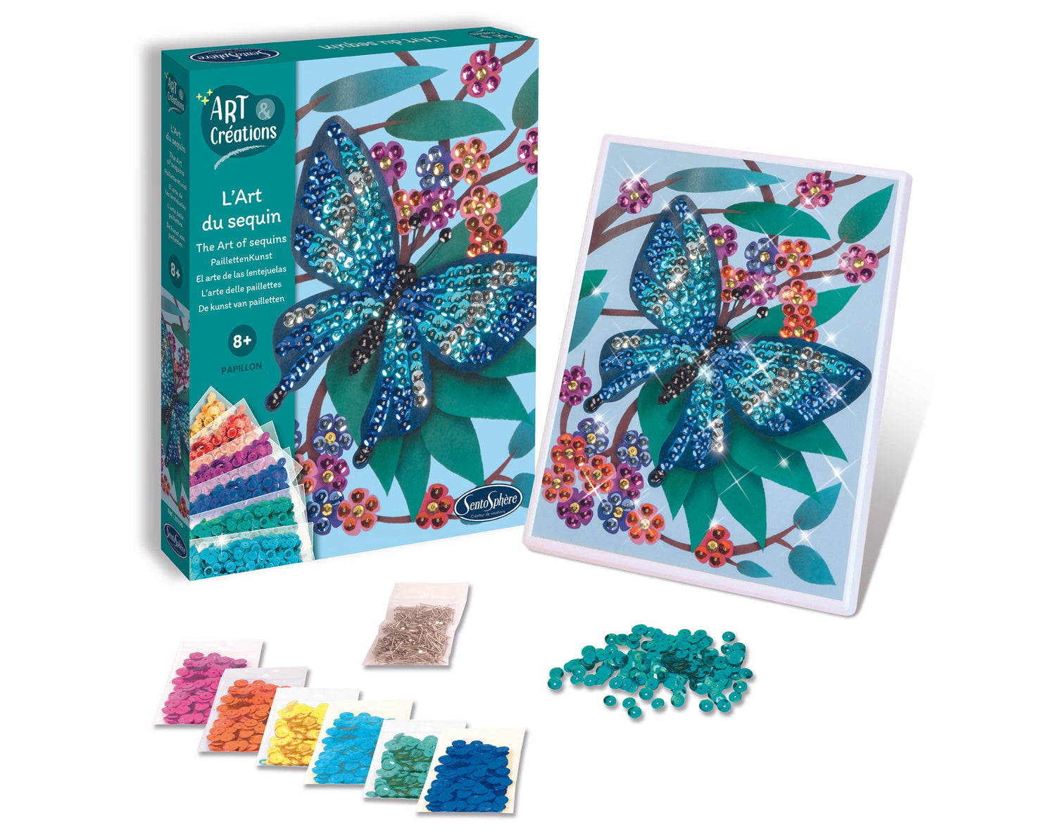 Art & Creations L'art Du Sequin - Fluture