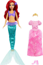 Mattel Disney Princess - 2-în-1 de la sirenă la prințesa Ariel (HMG49)