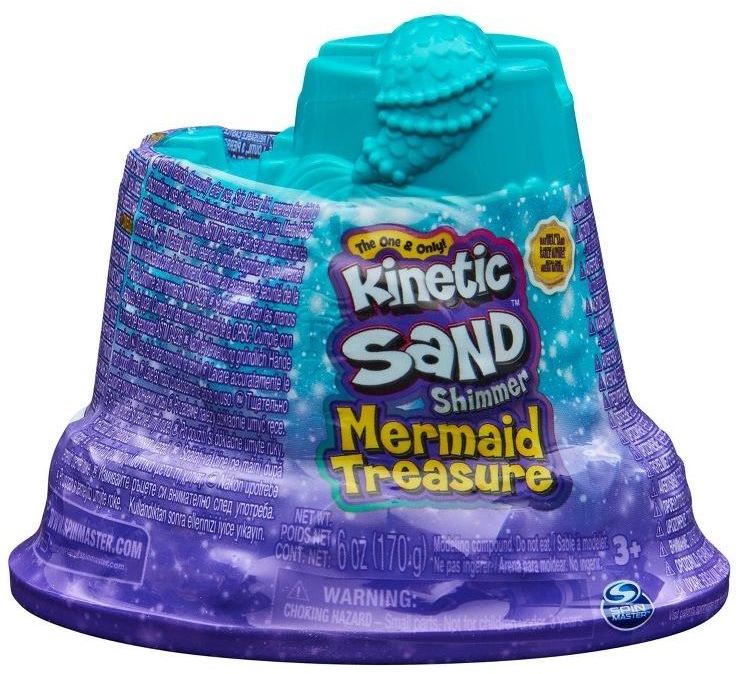 Kinetic Sand Shimmer - Cutie pentru comoara sirenei (6064334)