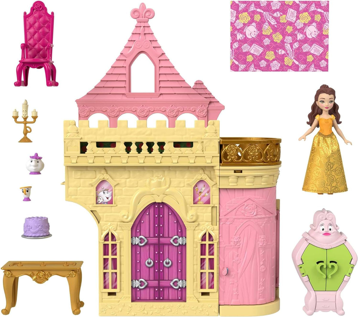 Mattel Disney Princess: Zgodba Stackers - Grad Belle (HLW94)