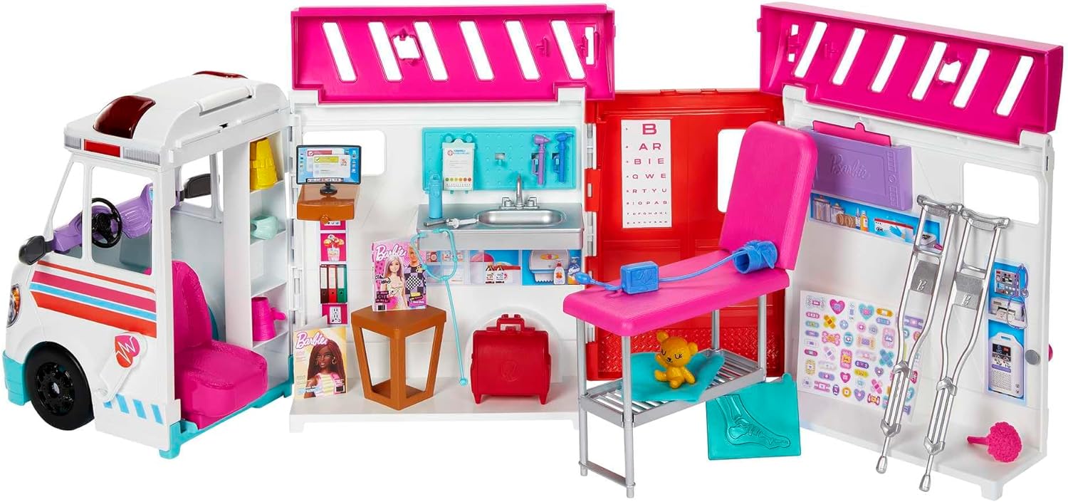 Mattel Barbie - Clinica de îngrijire (HKT79)