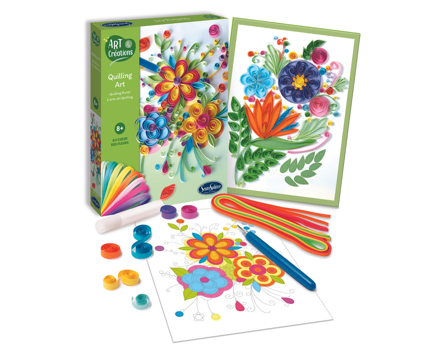 Art & Creations Quilling Art - În inima florii