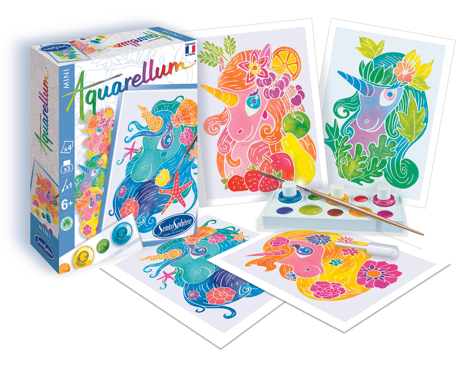 Aquarellum Mini - Unicorni