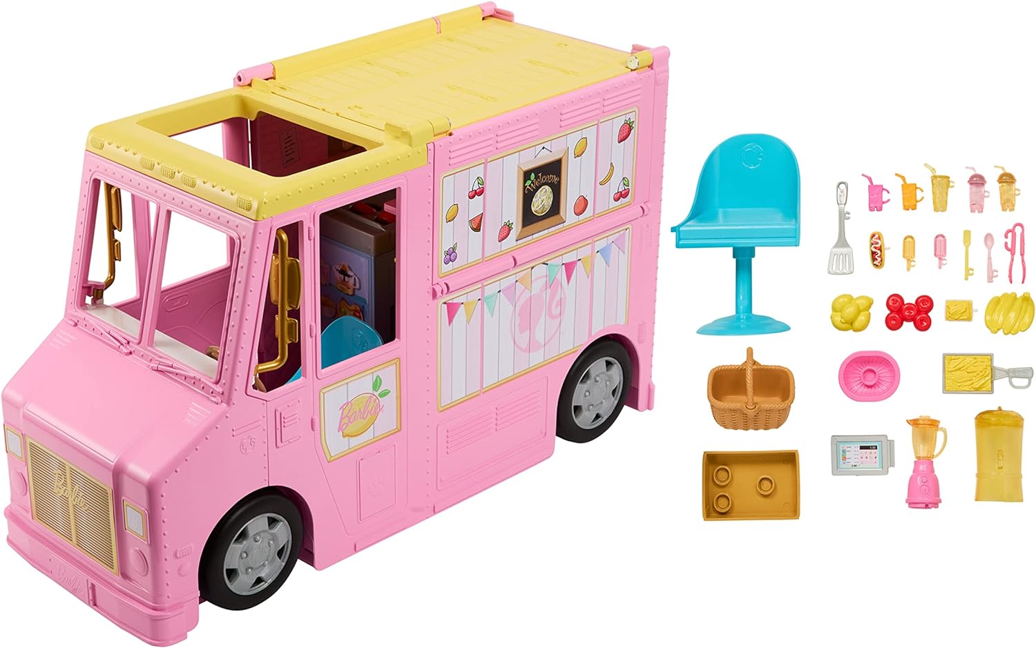Mattel Barbie - Camion cu limonadă (HPL71)