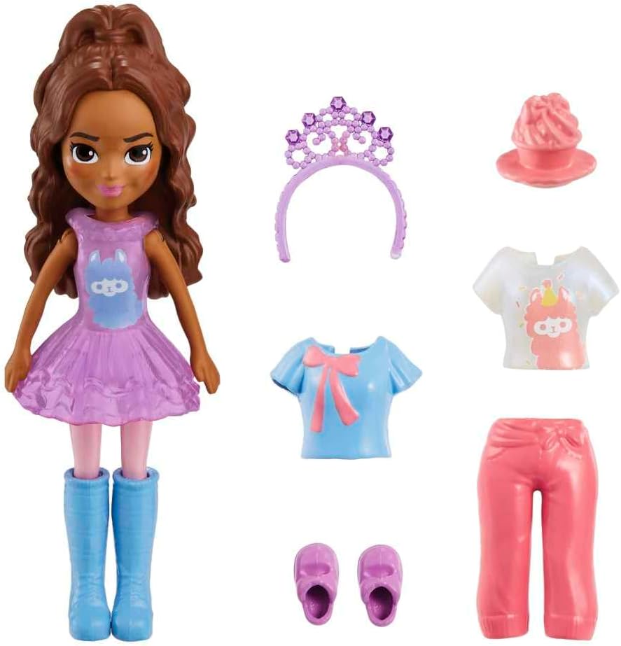 Mattel Polly Pocket - Păpușă de modă (HKV85)