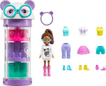 Mattel Polly Pocket - Dulap cu cutii pentru modă cu tematică panda (HKW05)