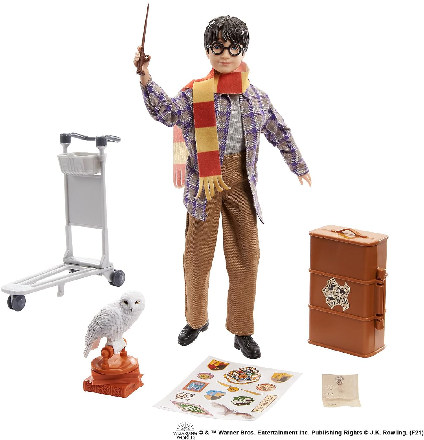 Harry Potter - Set de joacă cu Harry Potter și Hedwig