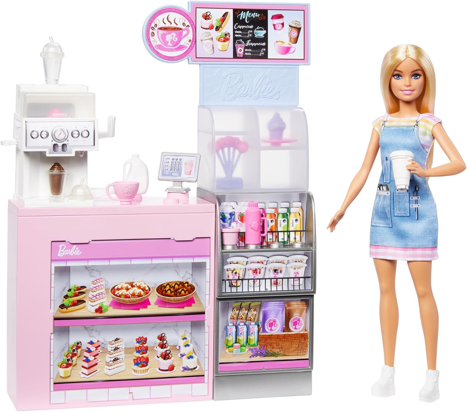 Mattel Barbie: Lahko si karkoli - Set za igro kavarne (HXN94)