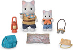 Sylvanian Families - Set de explorare palpitant - Fratele și bebelușul Pisica Latte 5763