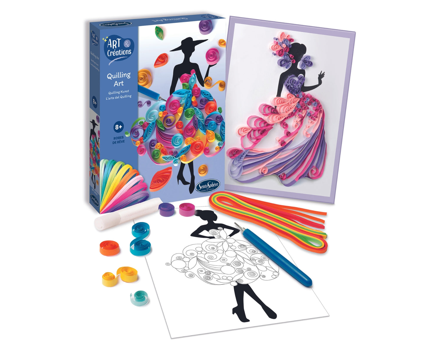 Art & Creations Quilling Art - Rochii de vis