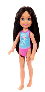 Mattel Barbie - Păpușă în costum de baie cu delfin (GLN71)