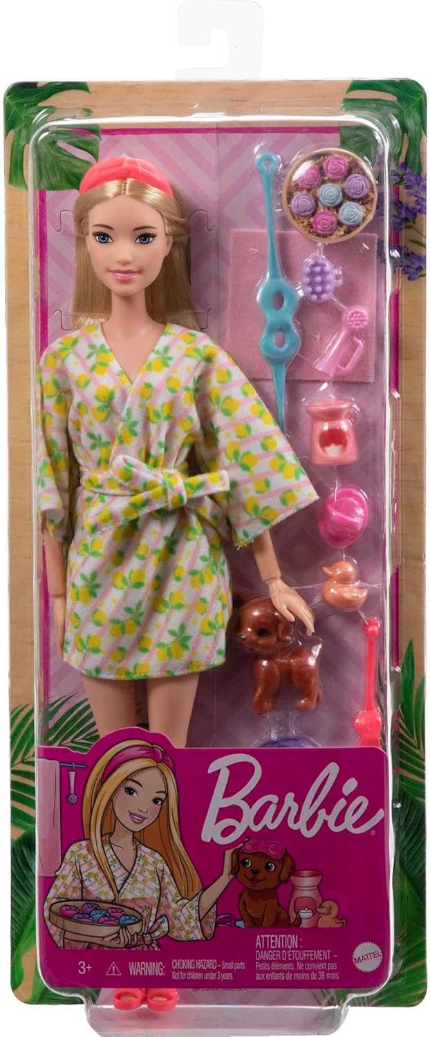 Mattel Barbie: Ti lahko postaneš karkoli - Dan za sprostitev v spa s psičkom (HKT90)
