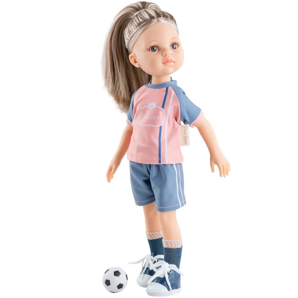 Păpușa Las Amigas Monica Fotbalistă 32cm