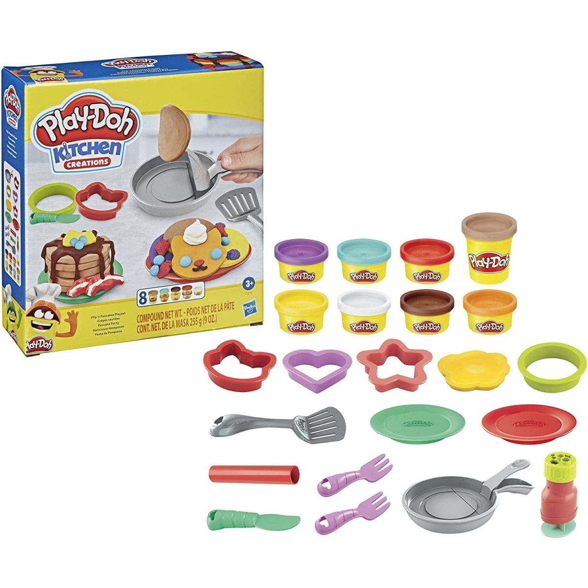Set Play-Doh Kitchen Creations pentru prepararea clătitelor