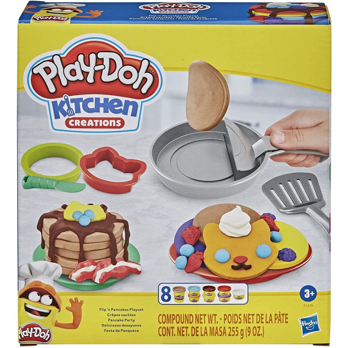 Set Play-Doh Kitchen Creations pentru prepararea clătitelor
