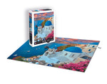 Puzzle 1000 piese - Peisaj - Santorini - Grecia