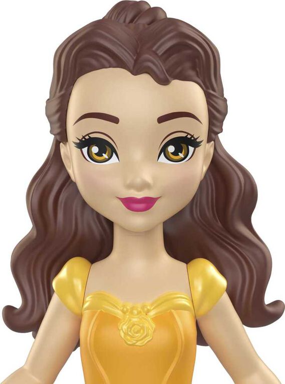 Mattel Disney Princess - Fetița mică Belle (9cm) (HLW78)
