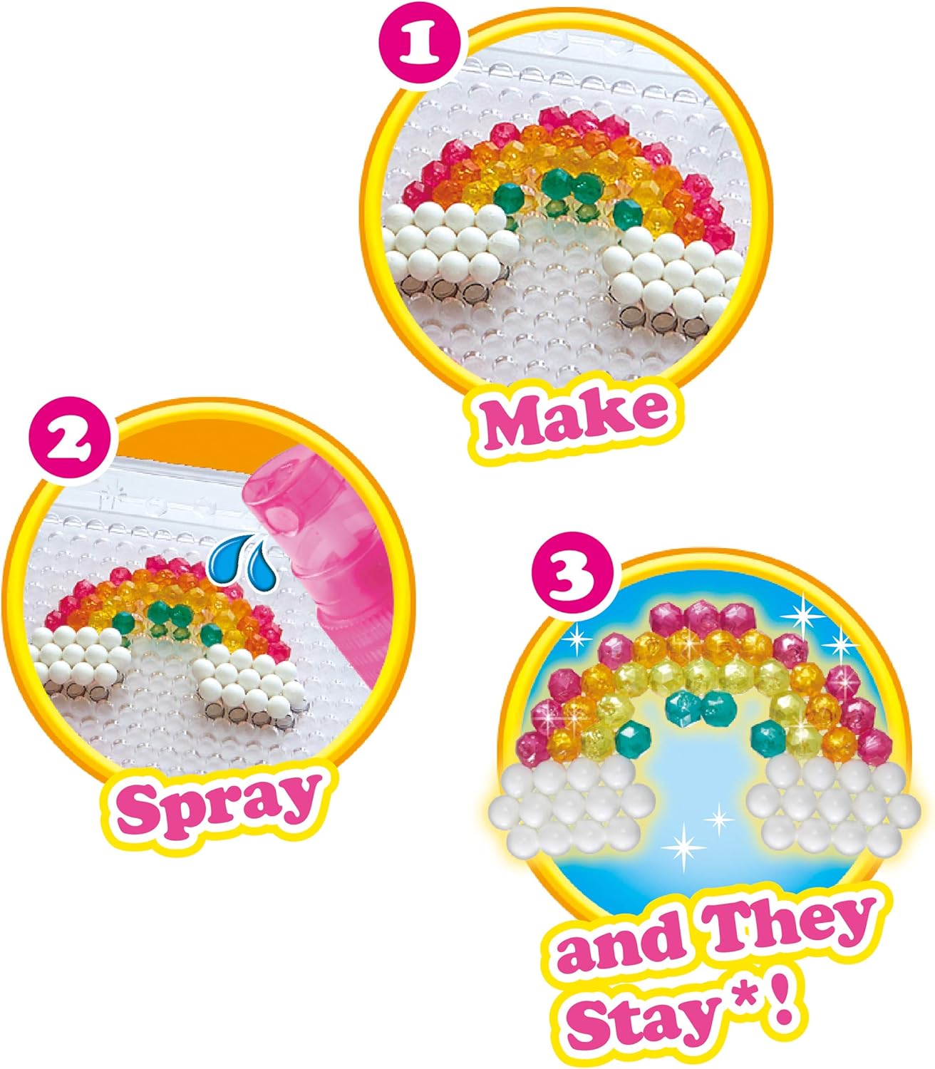 Set Mini Inel Aquabeads Bling 30919