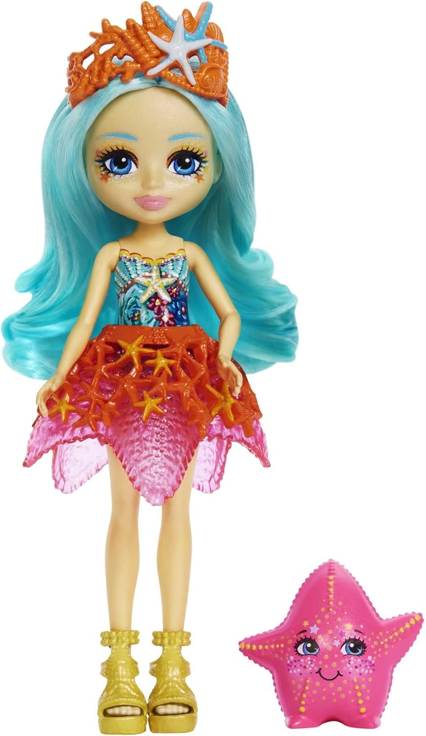 Mattel Enchantimals Regal - Staria steaua de mare & Beamy (HCF69)
